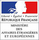 Logo Ministère des Affaires étrangères et européennes sur REGARDS DU SPORT - VANDYSTADT